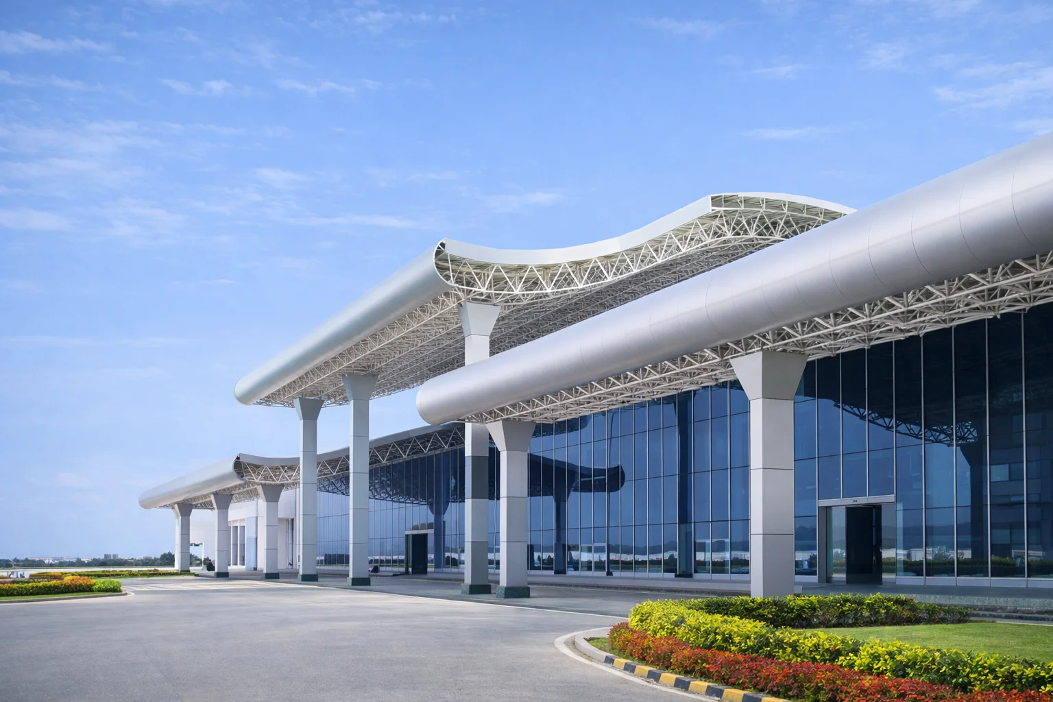 Specialized EPC Work: Civil, Mechanical & Facade Works at Porbandar Airport