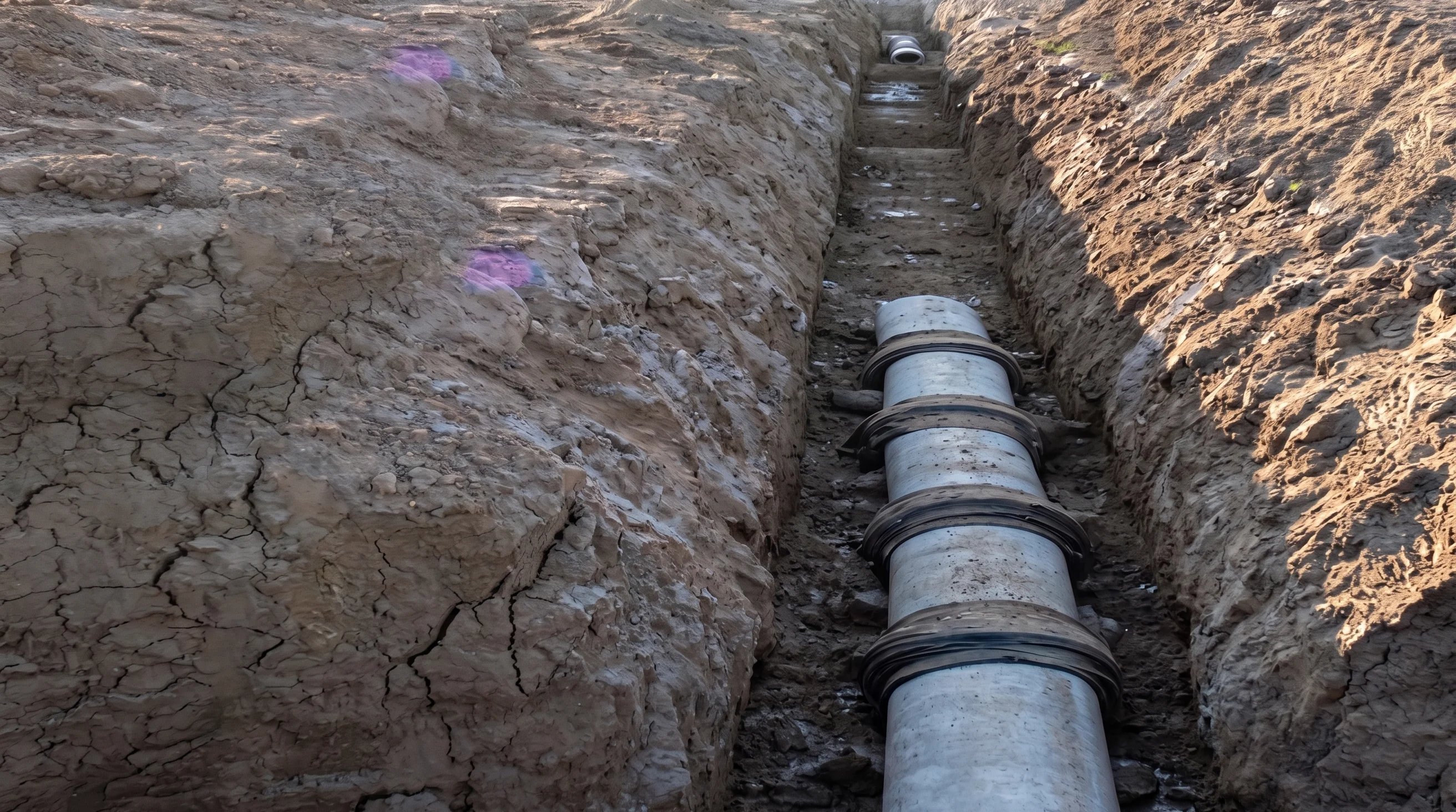 Laying of RCC Hume Pipes for Industrial Project