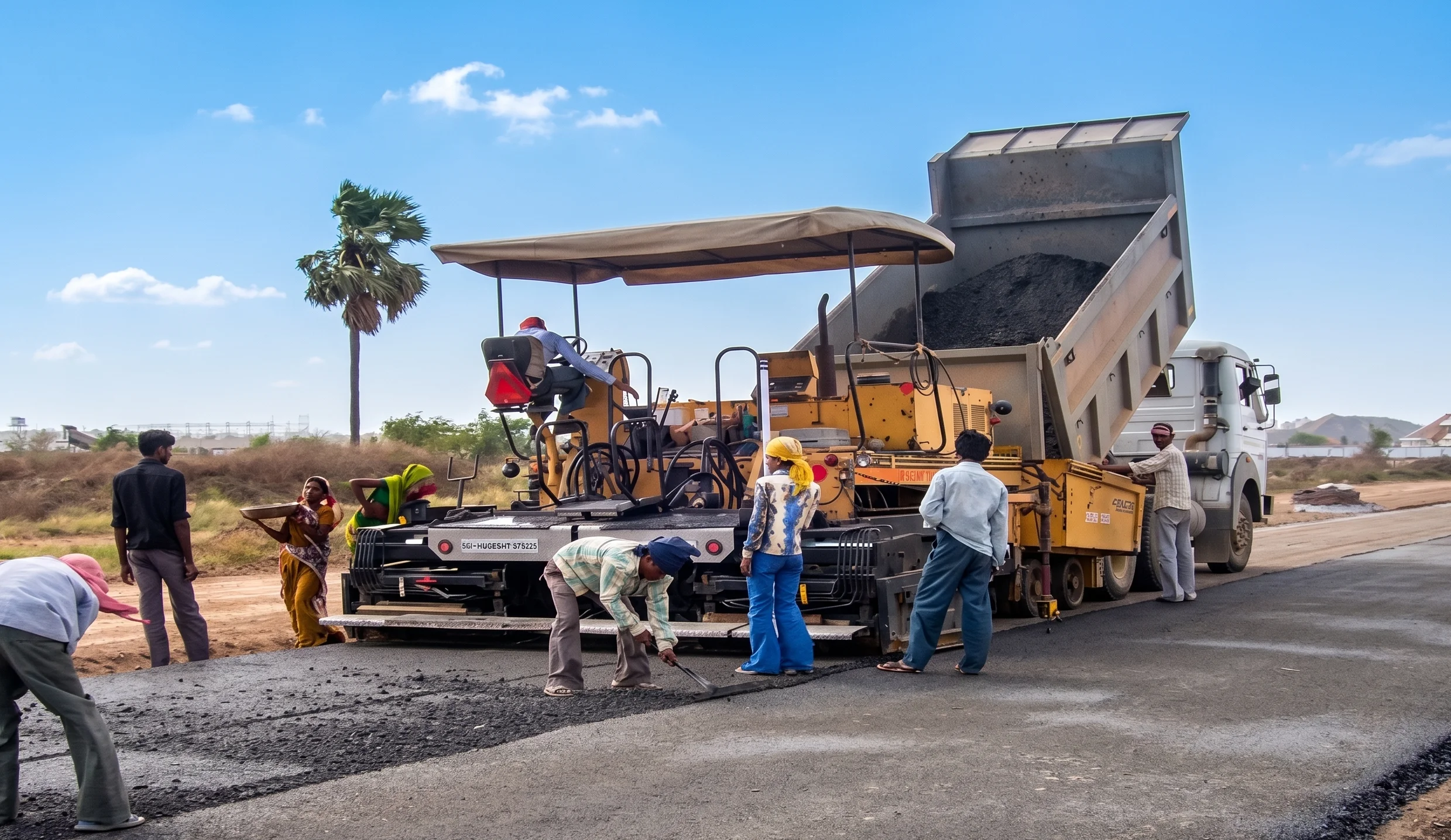 Rigid Cement Concrete (RCC) Road Construction Using Mechanical Sensor Paver Technology
