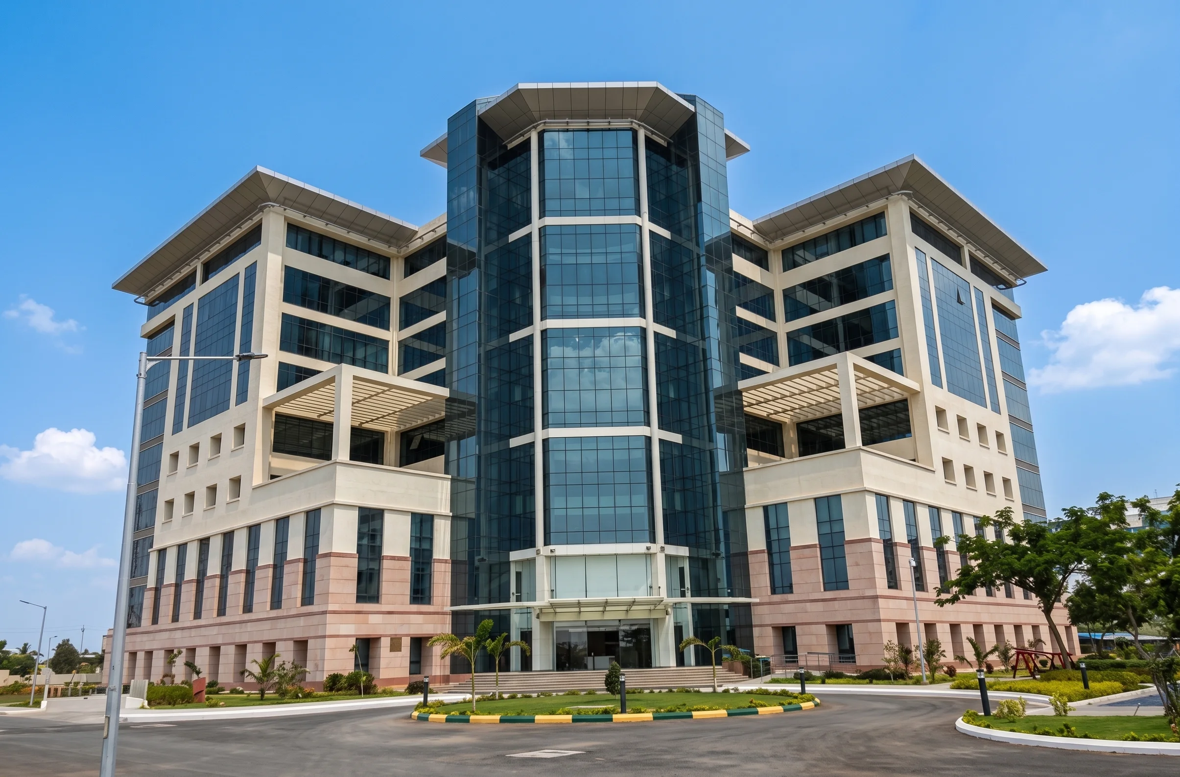 Facade Design & Execution for Airspace Above Gandhinagar Railway Station