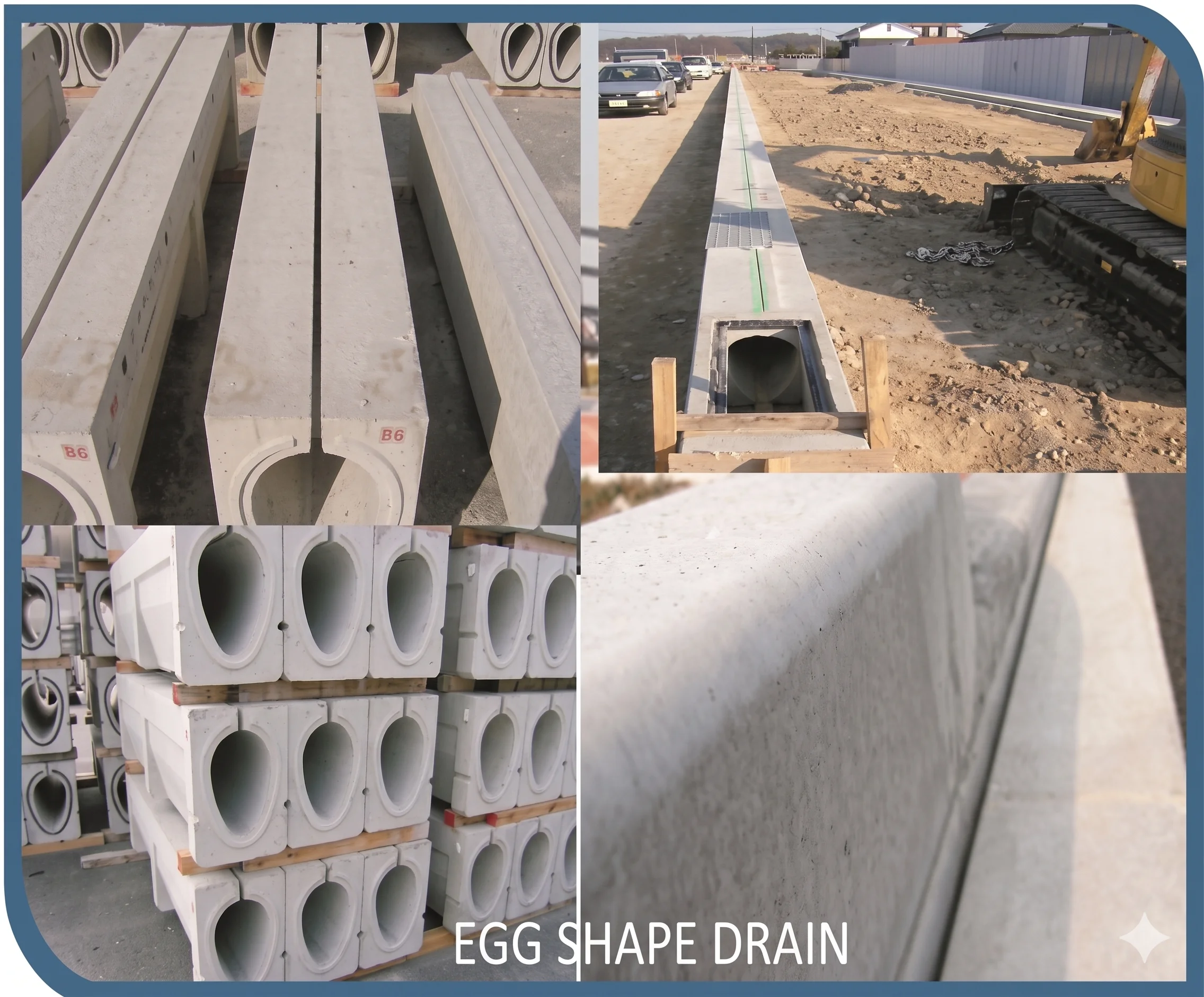 Providing & Laying of RCC Precast Drain